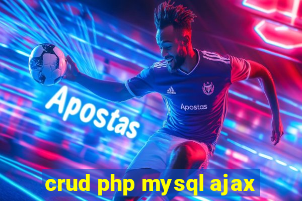 crud php mysql ajax